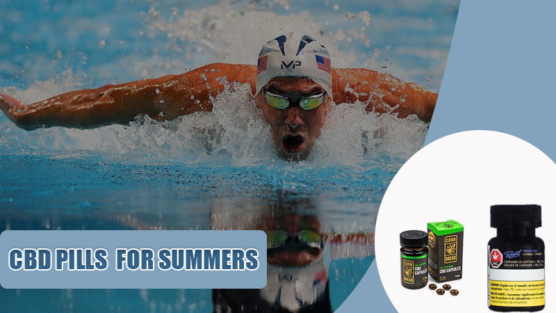 Swimmers Benefit From CBD Pills