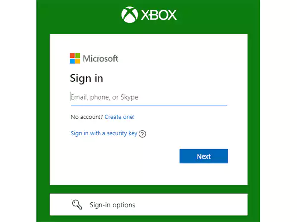 Sign in To Microsoft