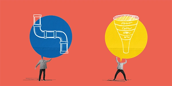 Funnel vs. Sales Pipeline